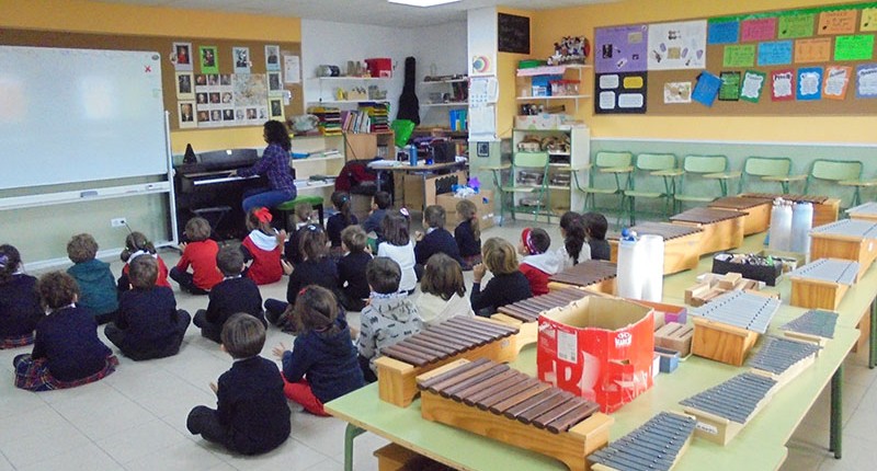 Aula Música - Instalaciones Colegio El Cantizal Las Rozas